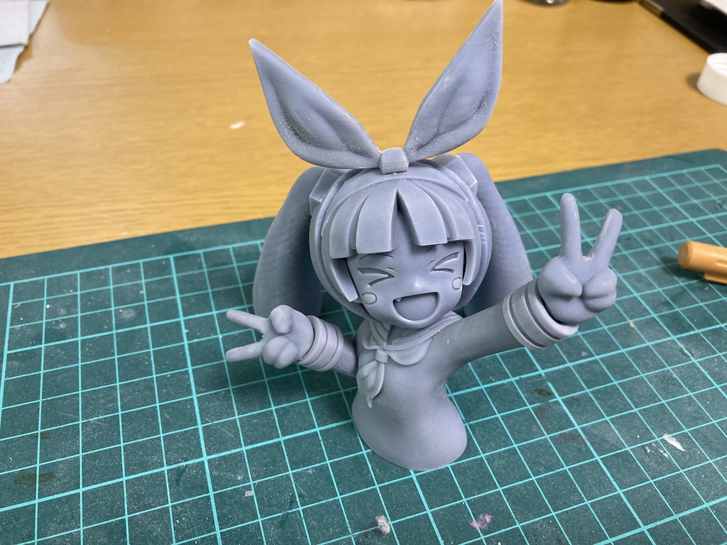 【無料配布】ミニニパ子 3Dプリント用モデルデータ