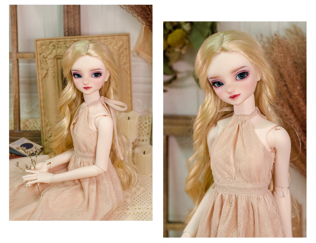 ノースリーブレースマキシワンピースfor SDGr/DD☆全5色☆