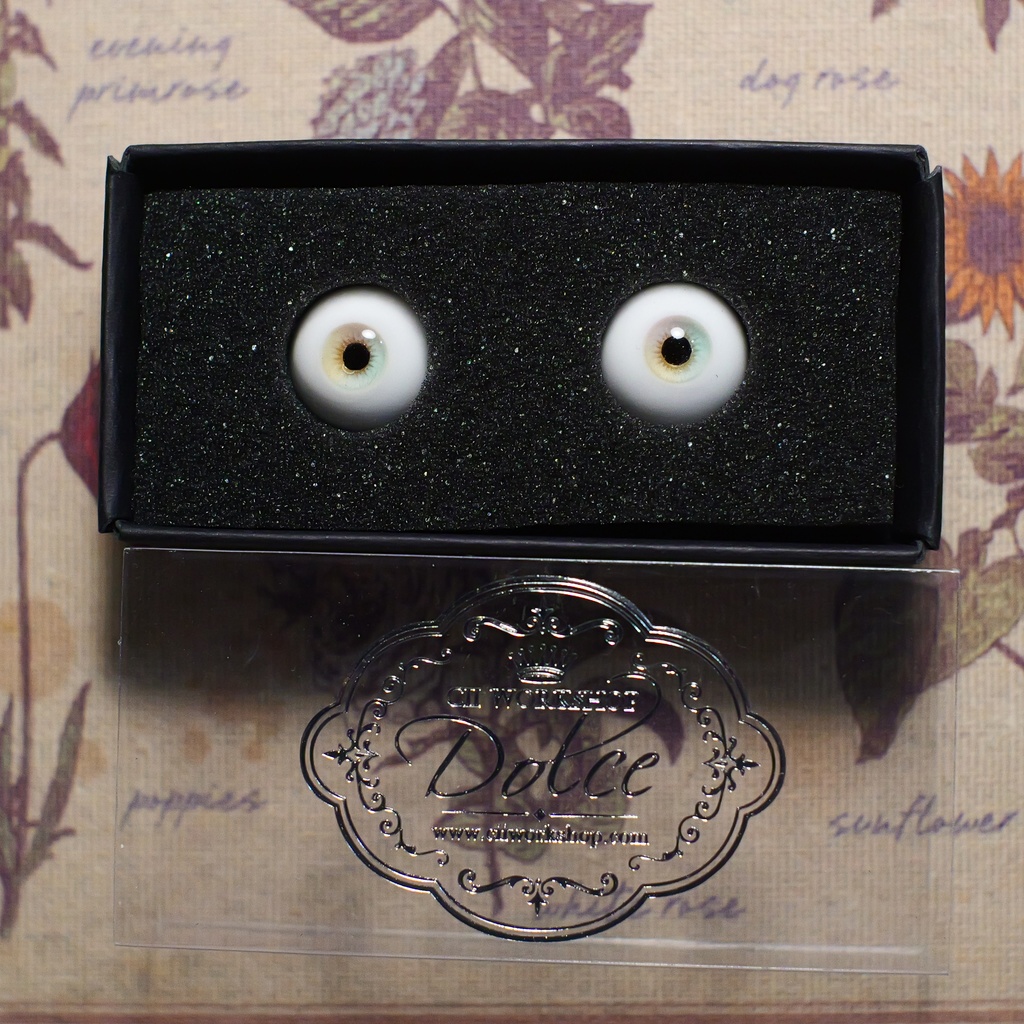 ドールアイ Dolce Sélection レジンアイ(クリスタル付き)14mm / 16mm / 18mm