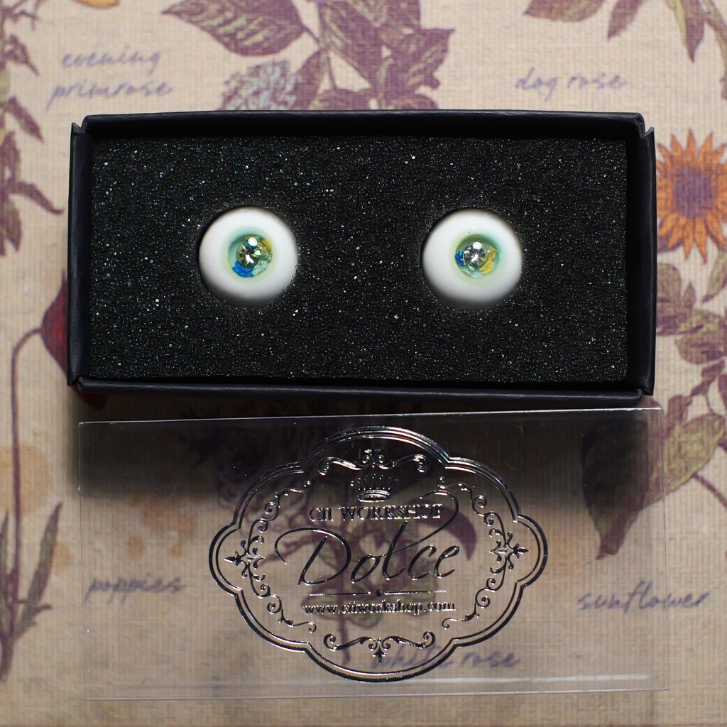 ドールアイ Dolce Sélection レジンアイ(クリスタル付き)14mm / 16mm / 18mm