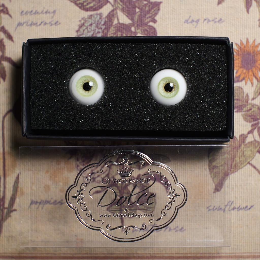 ドールアイ Dolce Sélection レジンアイ(クリスタル付き)14mm / 16mm / 18mm