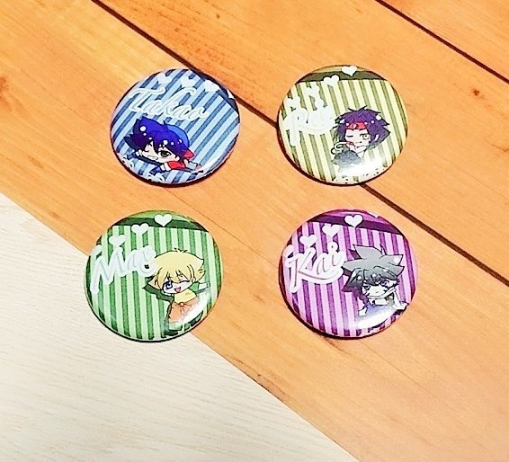 爆転シュートベイブレード BBA 缶バッジ