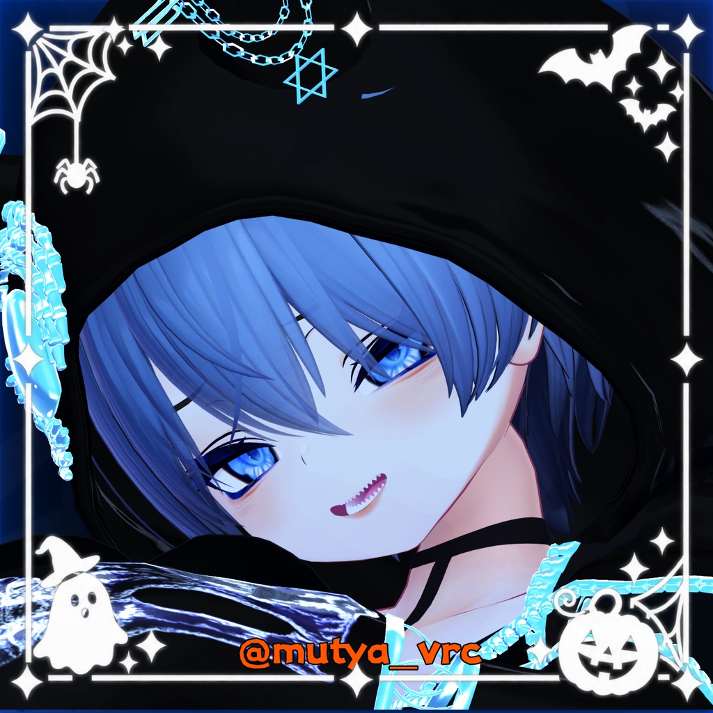 🎃SALE🎃【rurune】✦⋆Happy Halloween⋆✦Eye+Make+Body Texture