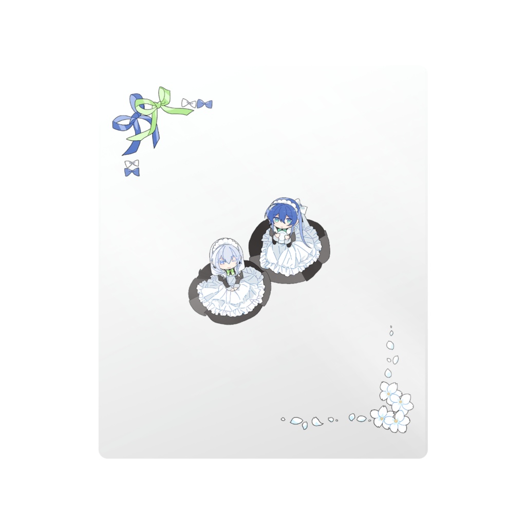 メイドユバアクリルカード