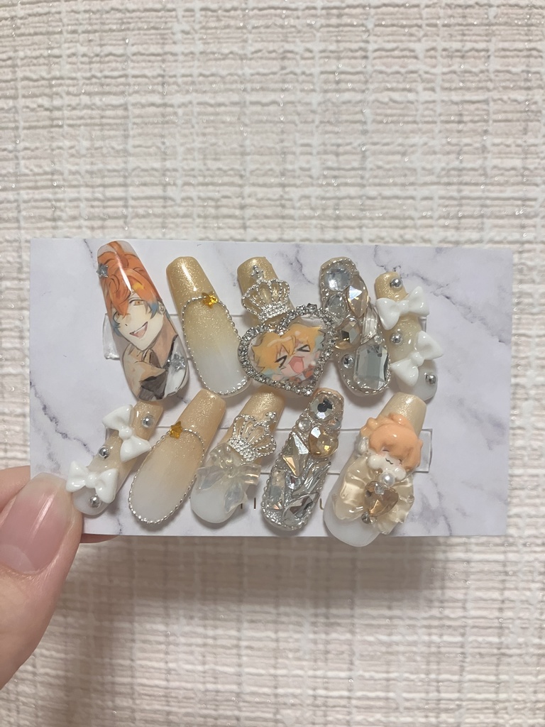 非公式 宇佐美リト ネイルチップ 痛ネイル にじさんじ