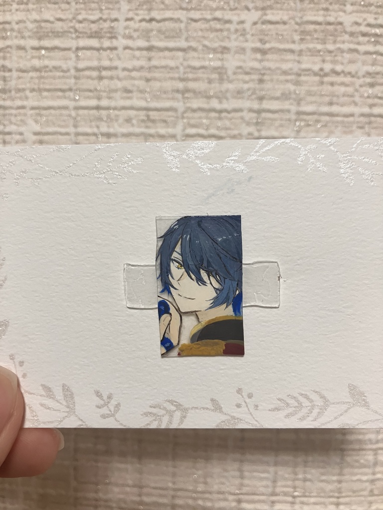 小柳ロウ にじさんじ プレインシート 痛ネイル