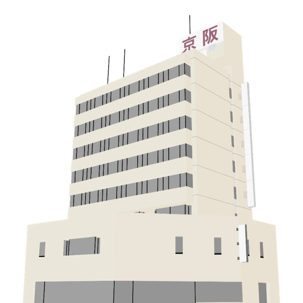 アクリルスタンド　京阪大津ビル