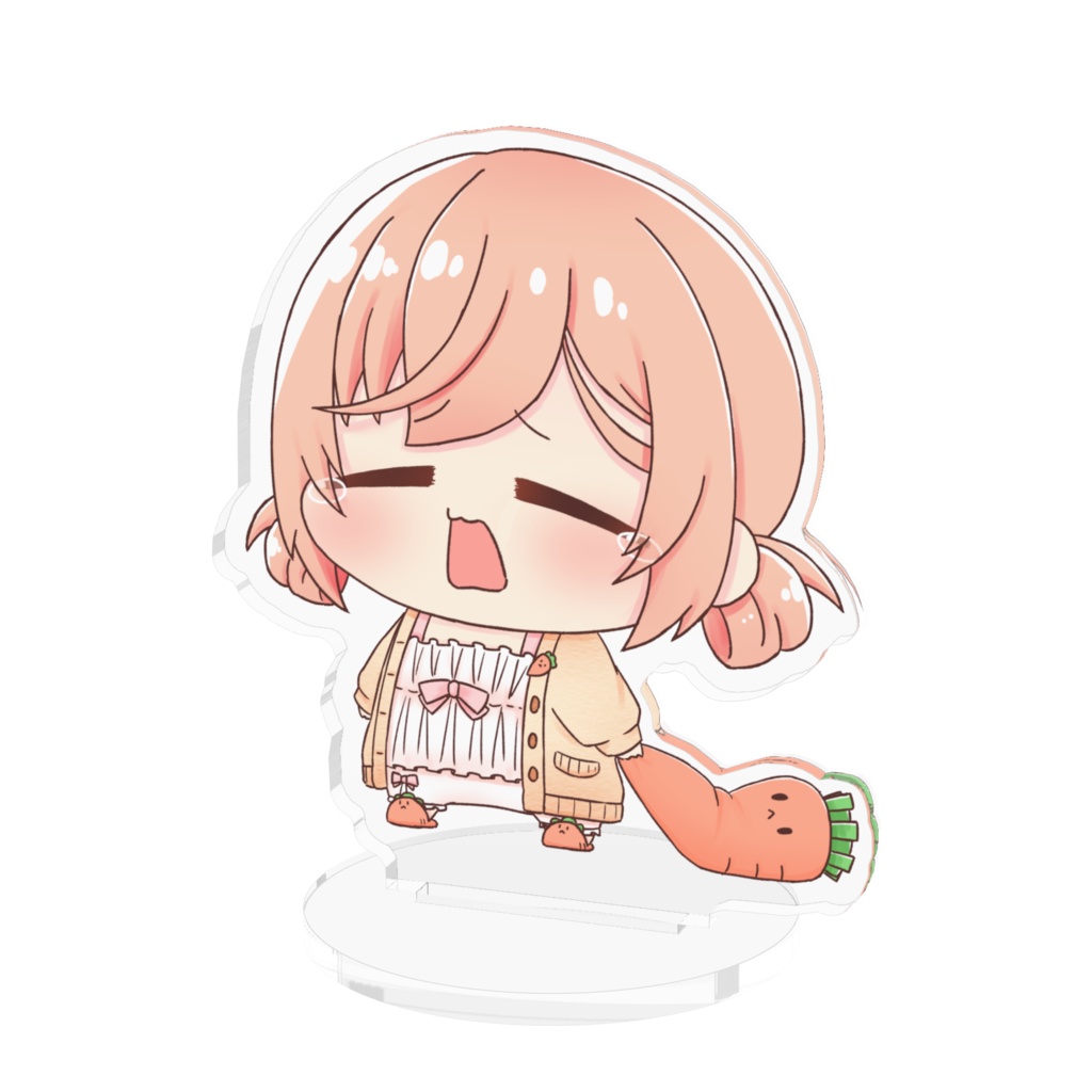 ぴえん顔にんじんアクスタ