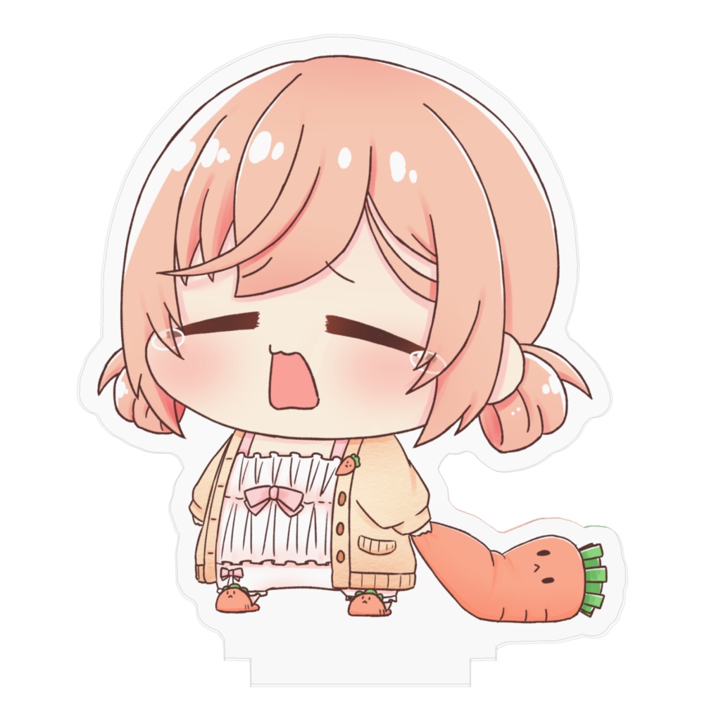 ぴえん顔にんじんアクスタ