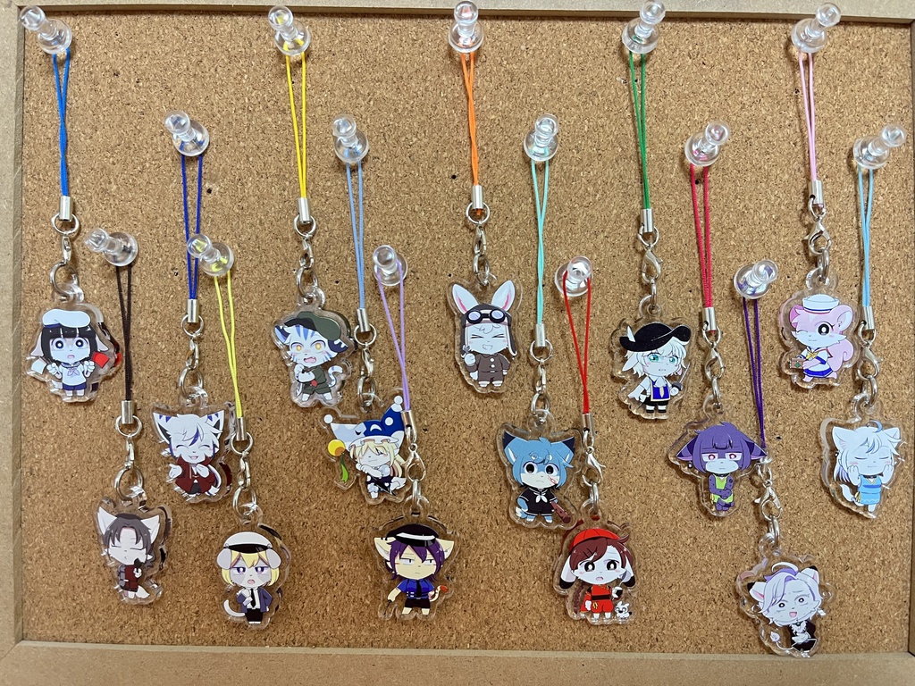 【全15種】アミまるミニアクキー