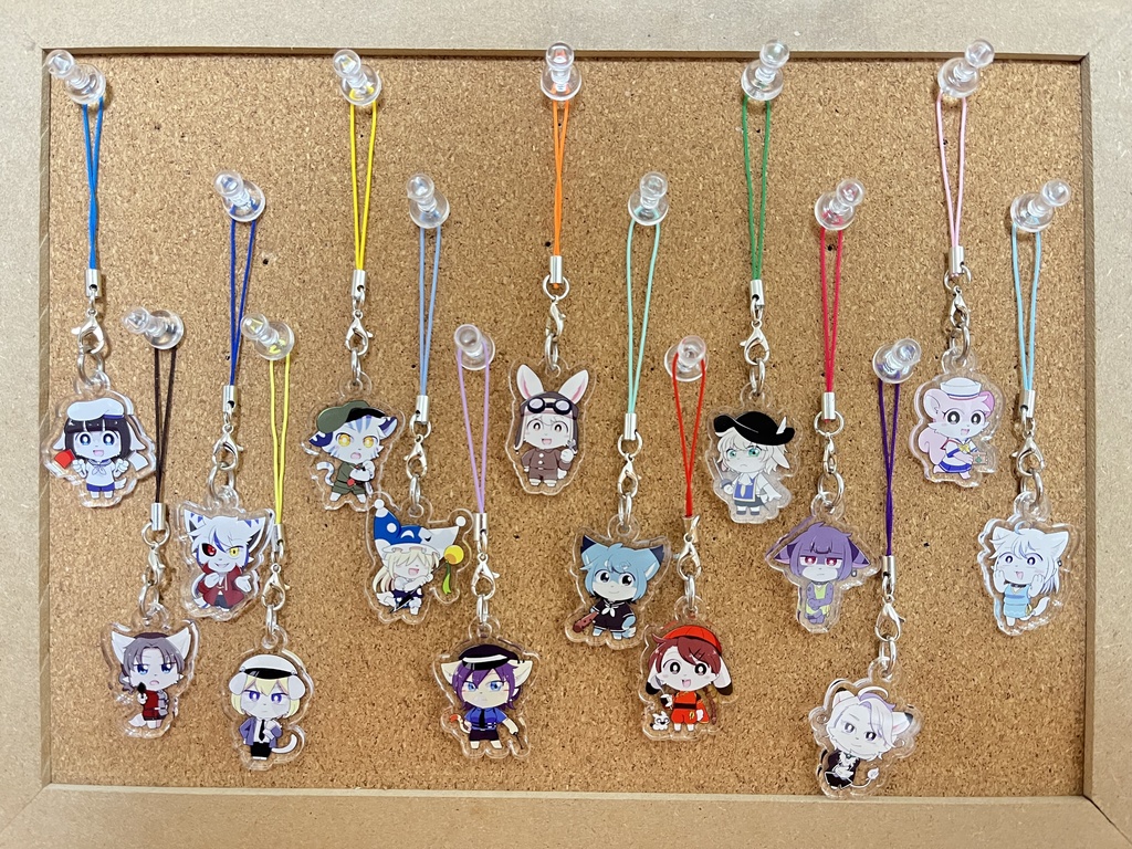 【全15種】アミまるミニアクキー