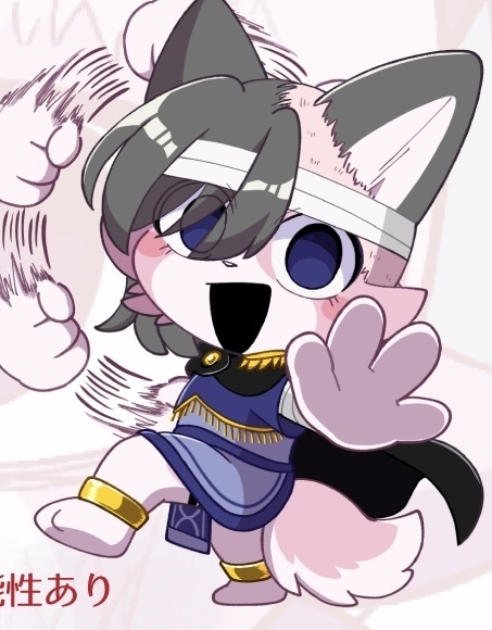 ラーニアのぐるぐるパンチアクスタ