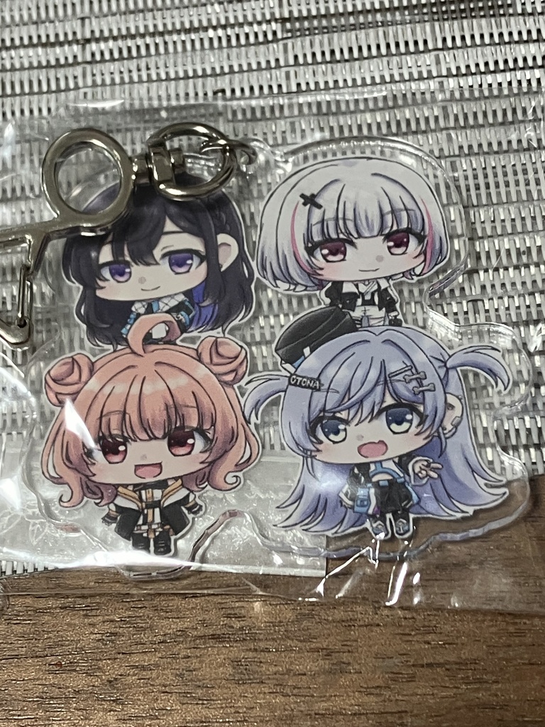 【VGGC 10th】Gotcha!!集合アクリルキーホルダー