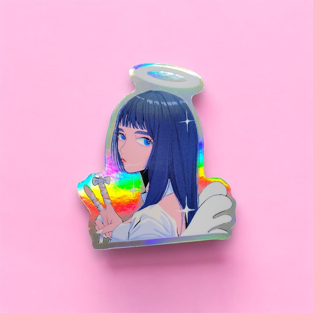 天使ちゃん（オーロラステッカー）