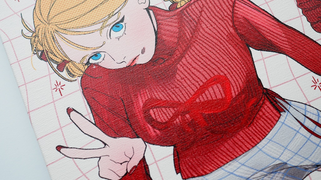 F3号『可愛いだけの赤じゃない🥊』サイン入り