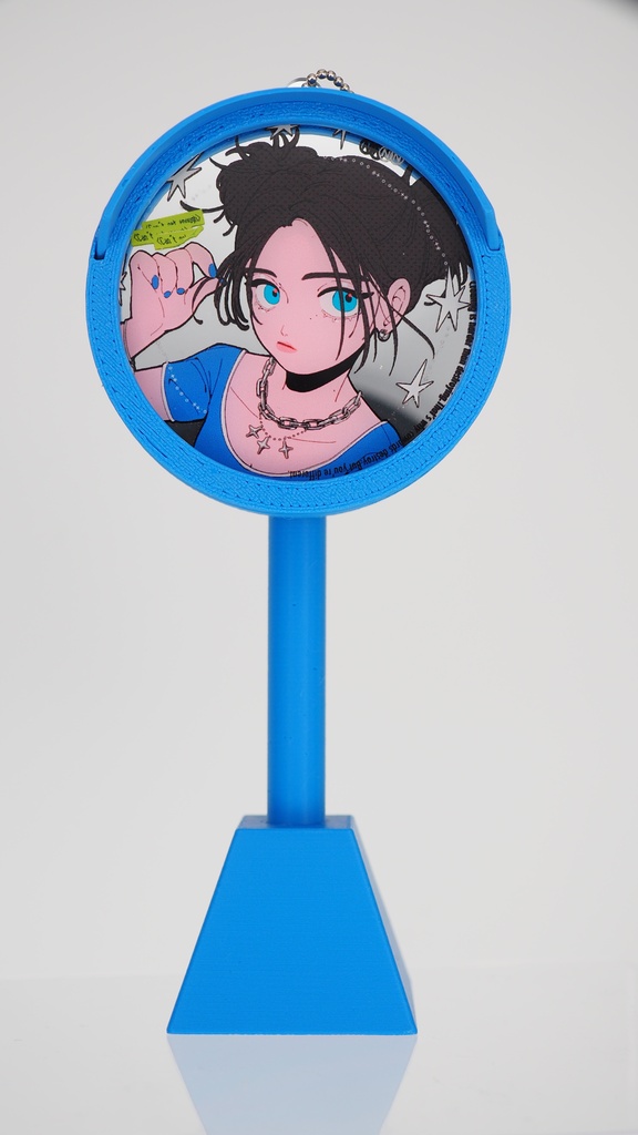 【ポール付き】カーブミラーアクキー