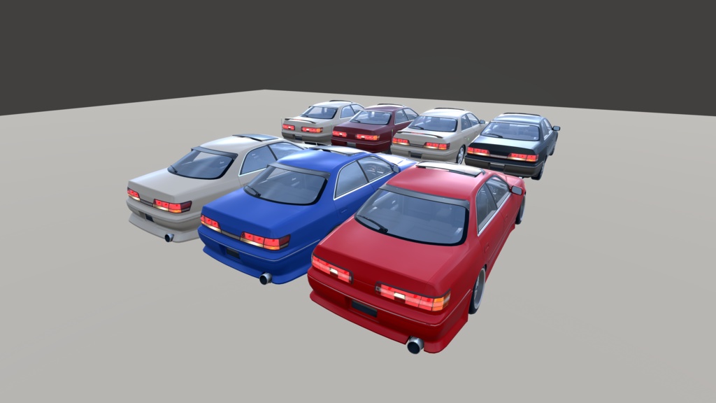 90年代 日本車セダン M100