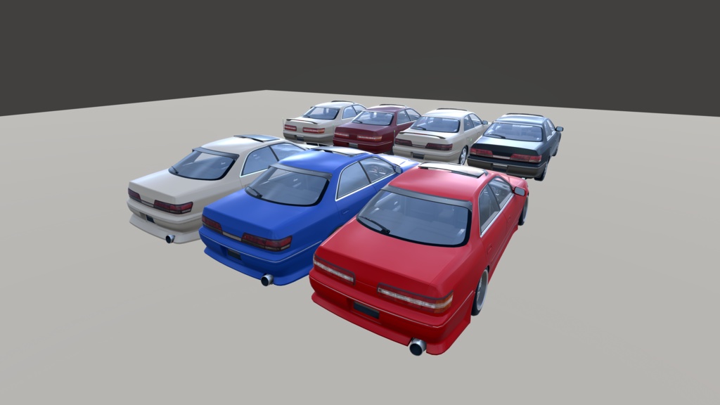 90年代 日本車セダン M100