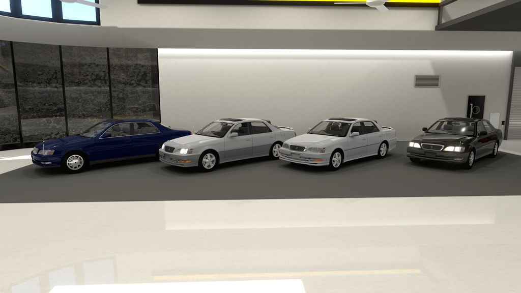 90年代 日本車セダン CR100