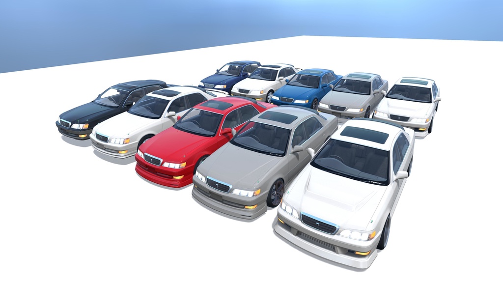 90年代 日本車セダン CR100