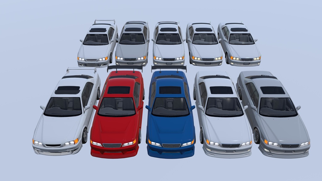 90年代 日本車セダン CH100