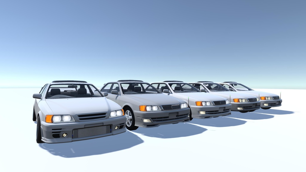 90年代 日本車セダン CH100