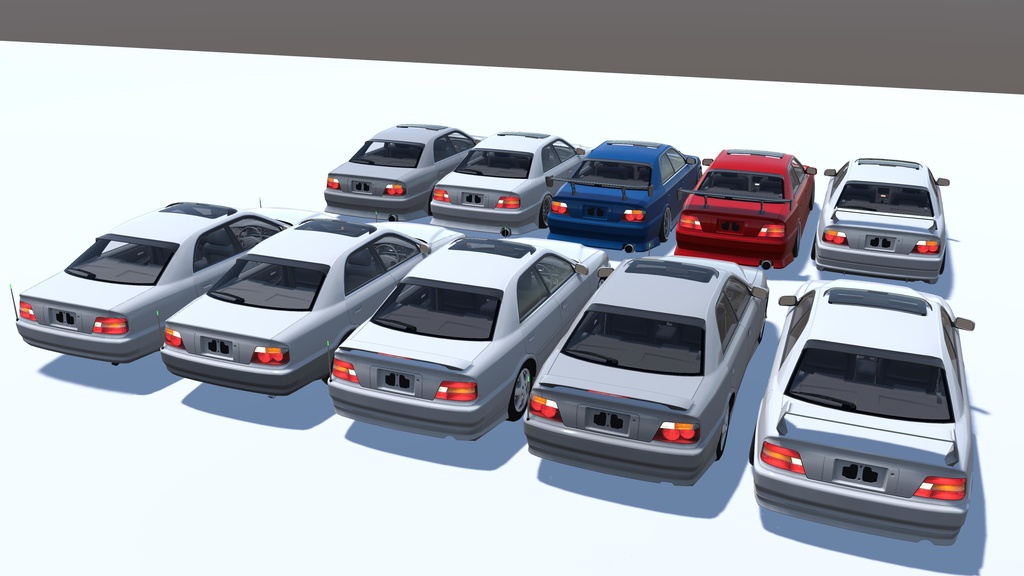 90年代 日本車セダン CH100