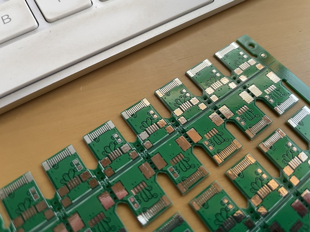 Micro-B/mini-B to Type-Cプラグ変換基板