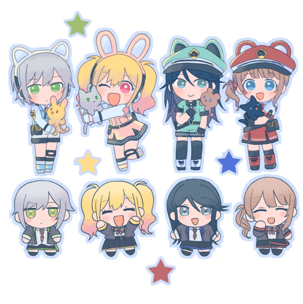レオニアニマルポリスシールセット