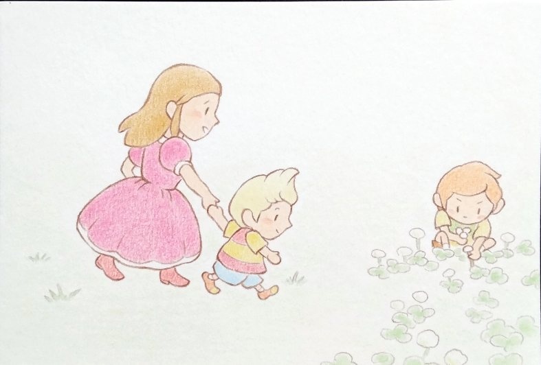 24枚セットg001：アナログイラスト：MOTHER3