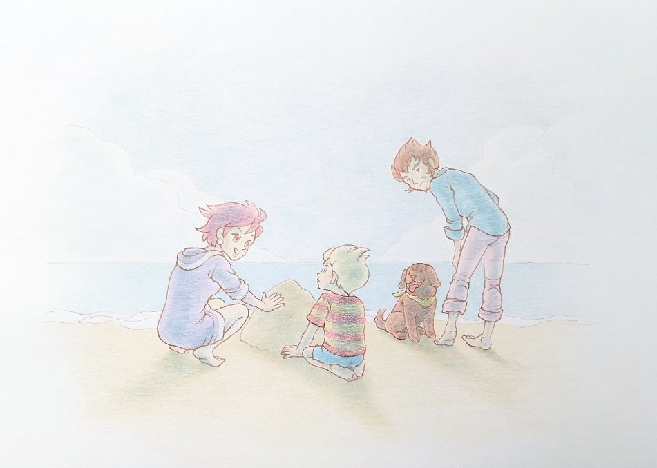 25枚セットg040：アナログイラスト：MOTHER3