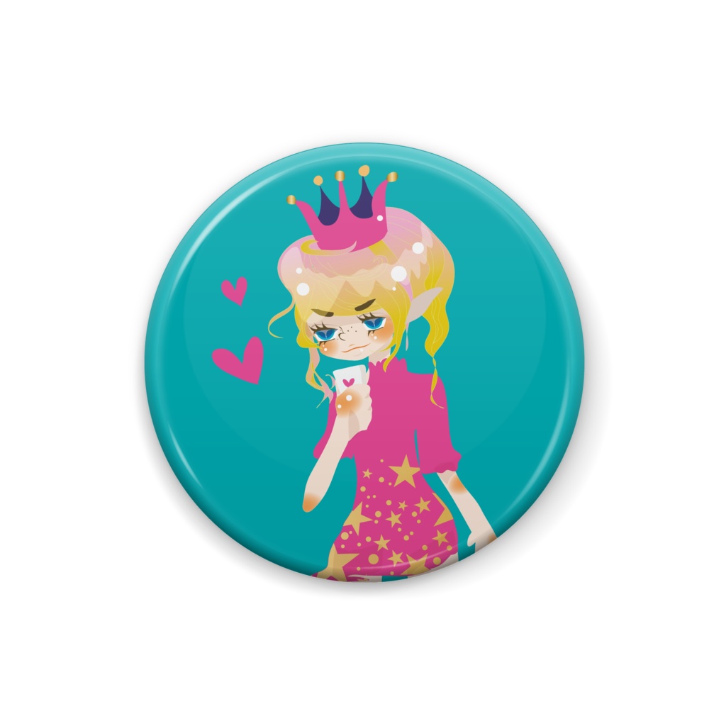 姫缶バッチ