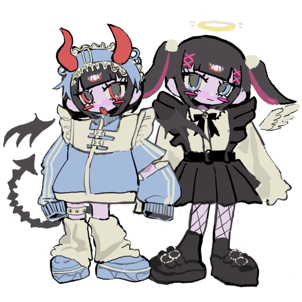 天使と悪魔セット