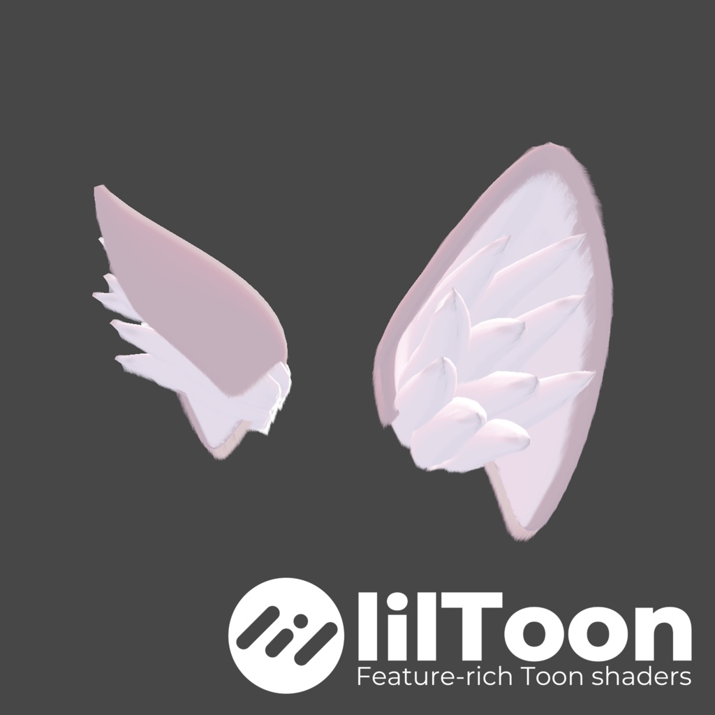 【無料・VRChat想定】シンプルけもみみ【PB対応】