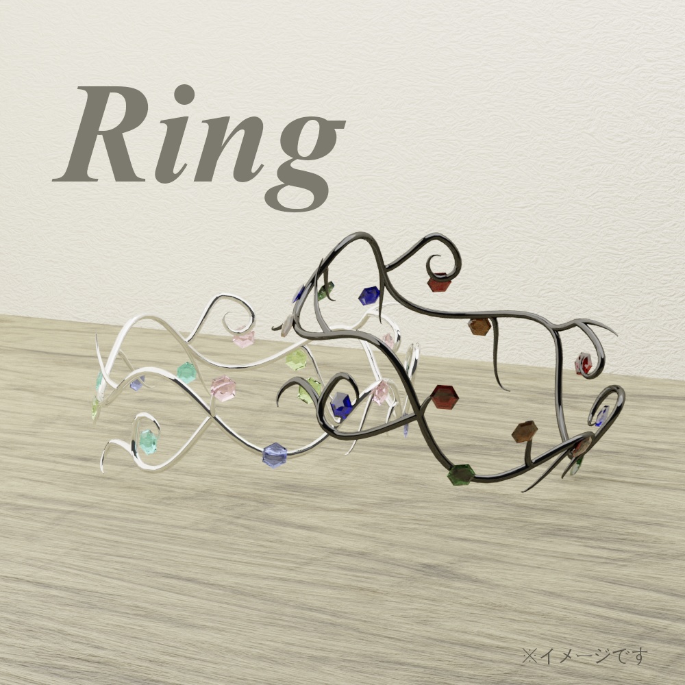 【3D素材】【VRChat】Nature Ring