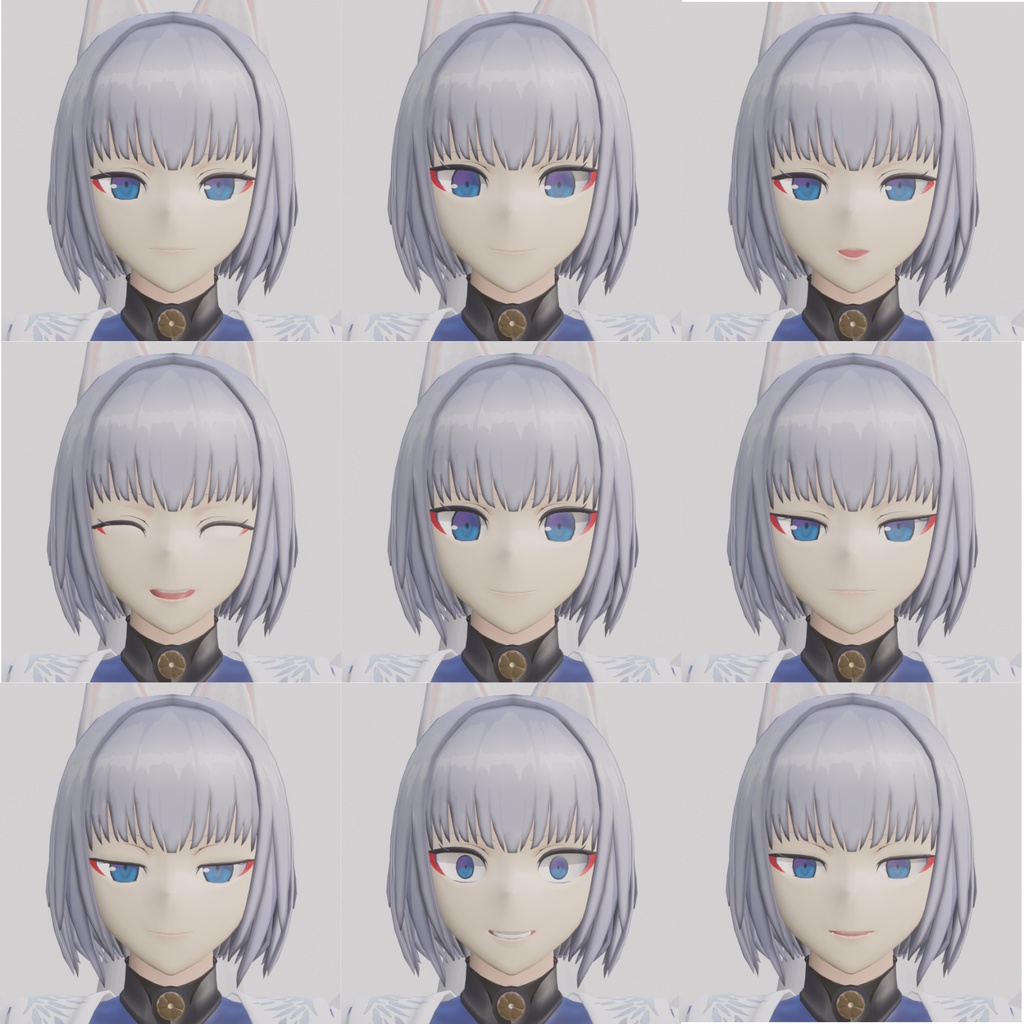 VRChat向け3Dモデル アズールレーン『空母 加賀』