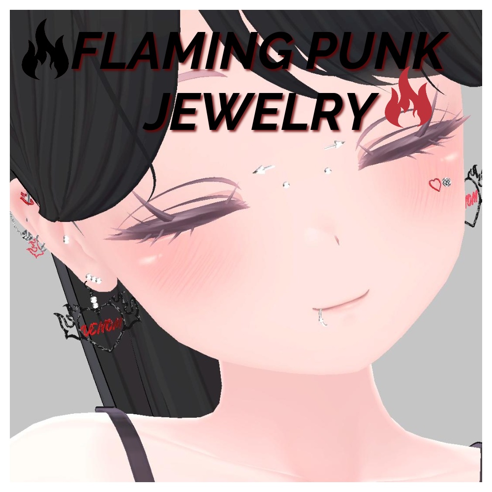 Flaming Punk Jewelry 