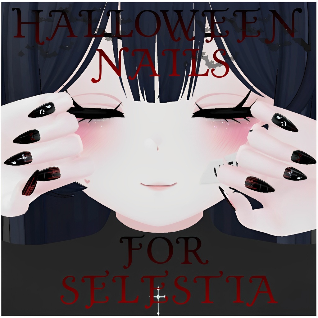 Halloween Nails For Selestia  [セレスティアちゃん用]