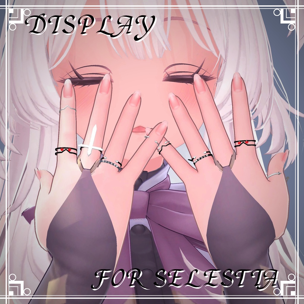 ♱ Gothic Rings Set ♱