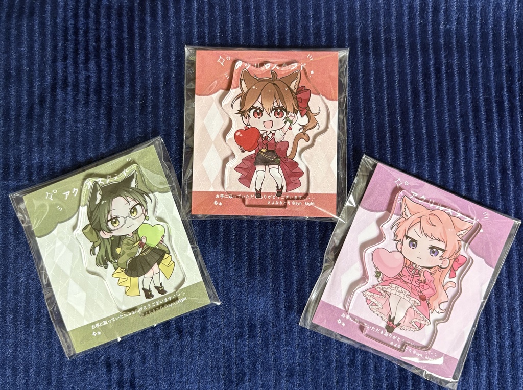 アクリルスタンド(3-Aにゃんこ〜ず!)