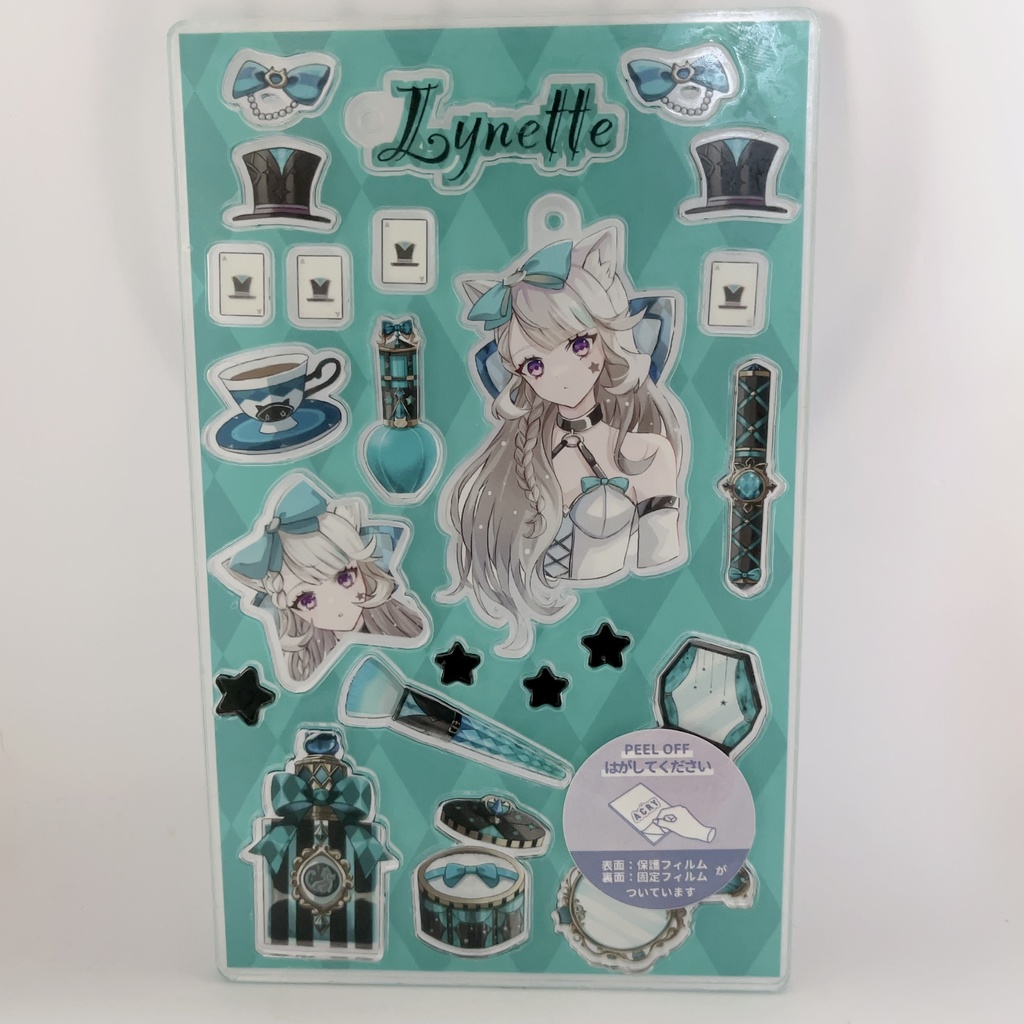 リネット アクリルプレート シャカシャカスマホケース アクキー