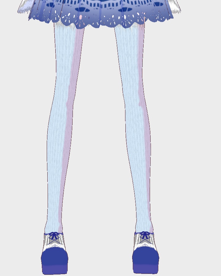 VRoid【Free / 無料】冬のモコソックス Winter Socks texture