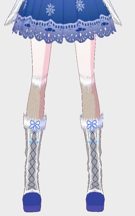 VRoid【Free / 無料】冬のモコソックス Winter Socks texture