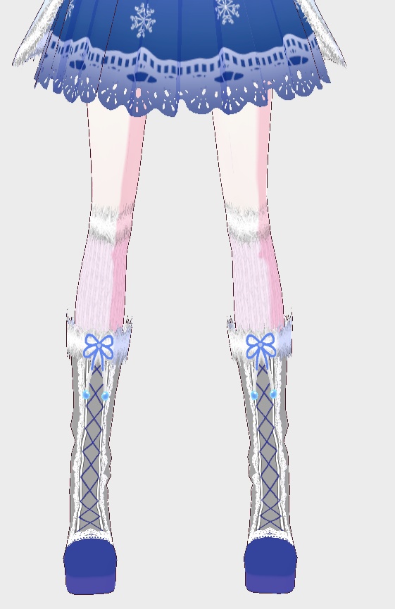 VRoid【Free / 無料】冬のモコソックス Winter Socks texture