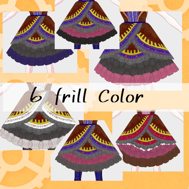 VRoid【Free / 無料】スチームパンクセット Steampunk All set