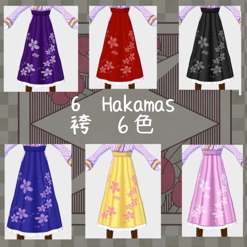 VRoid【Free / 無料】春咲きセット Vernal Flower Set