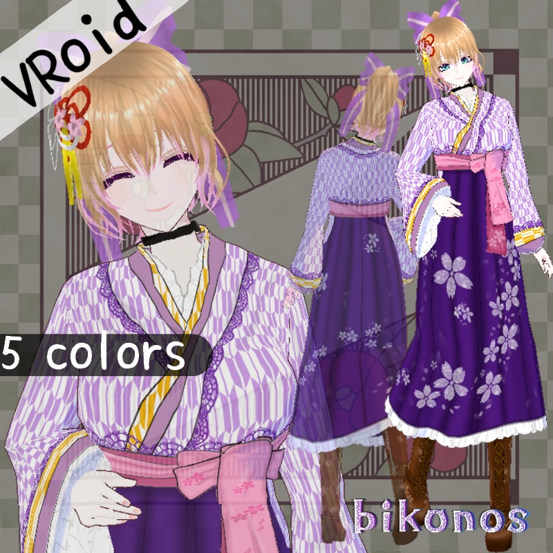 VRoid 春咲きセット Vernal Flower Set
