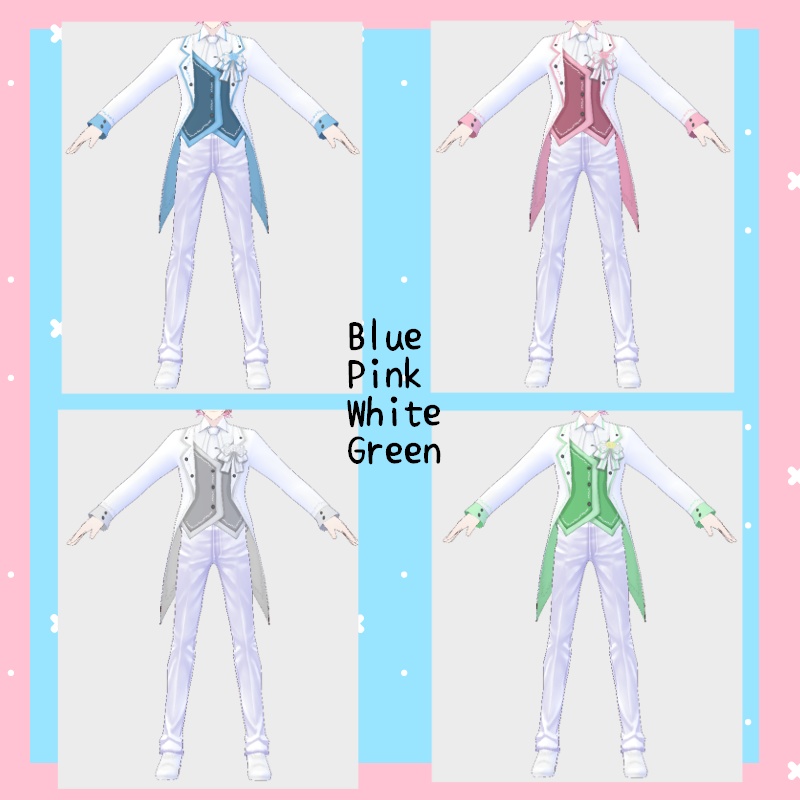 VRoid【Free / 無料】六月の契り セット June Vow Set