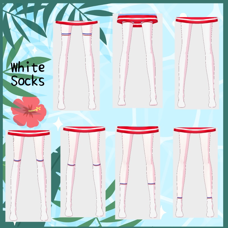 VRoid【Free / 無料】サマーマリン セット Summer Marine Set