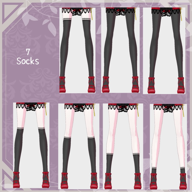 VRoid【Free / 無料】真夏の避暑セット Cooling Summer Heat Set